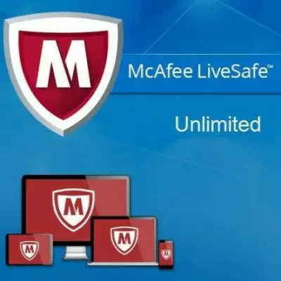 McAfee LiveSafe Unlimited / 1 Rok